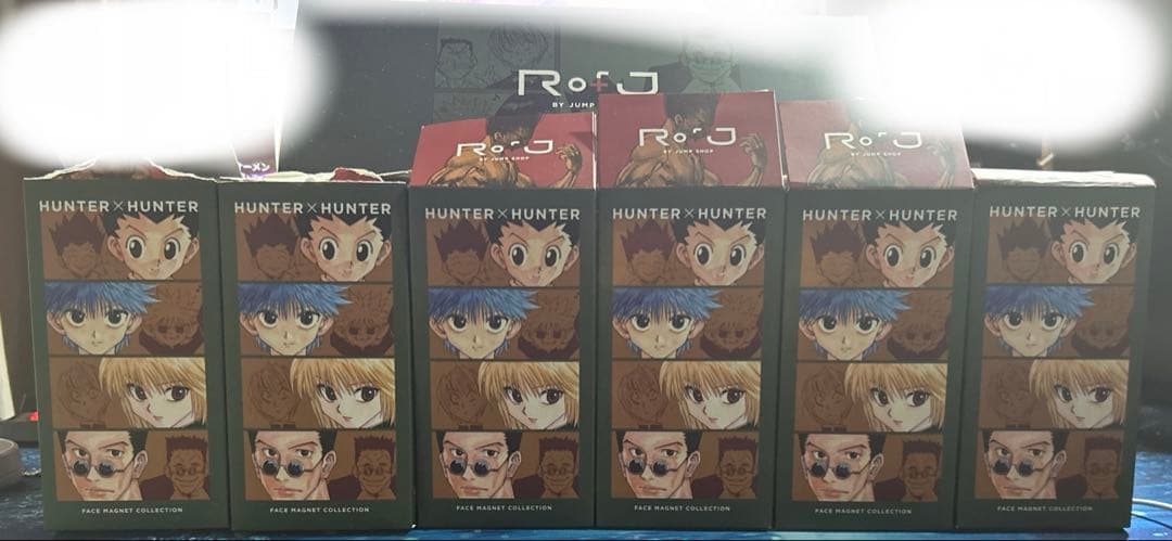 rofj HUNTER×HUNTER フェイスマグネット　ヒソカ特典付き
