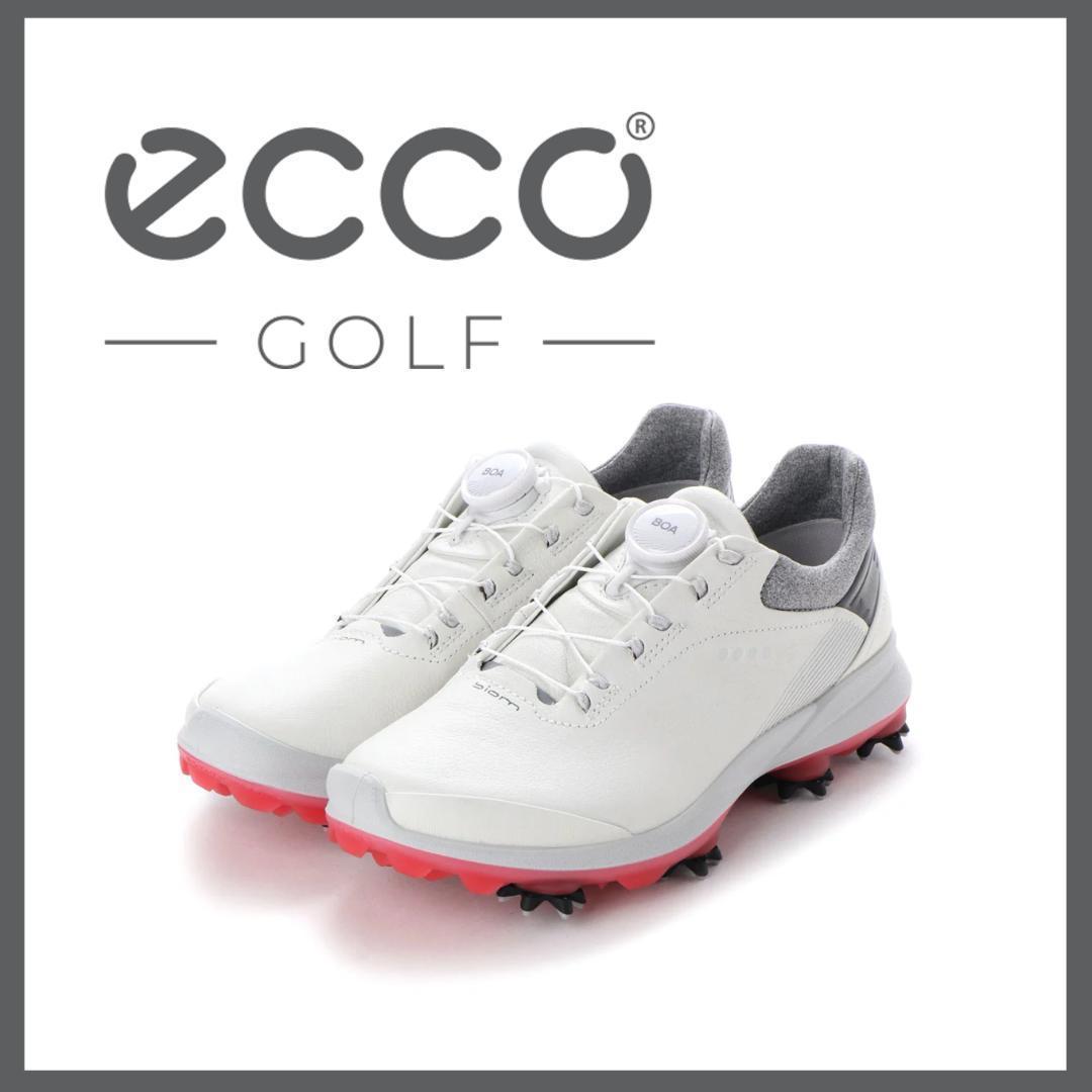 ○★新品 未使用 ECCO GOLF バイオム G3 ゴアテックス BOA