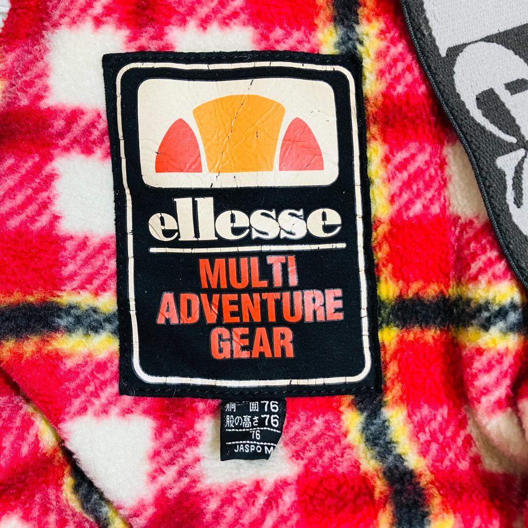 【最高峰】エレッセ スキーウェア サロペット M ボルドー シンサレート 90s