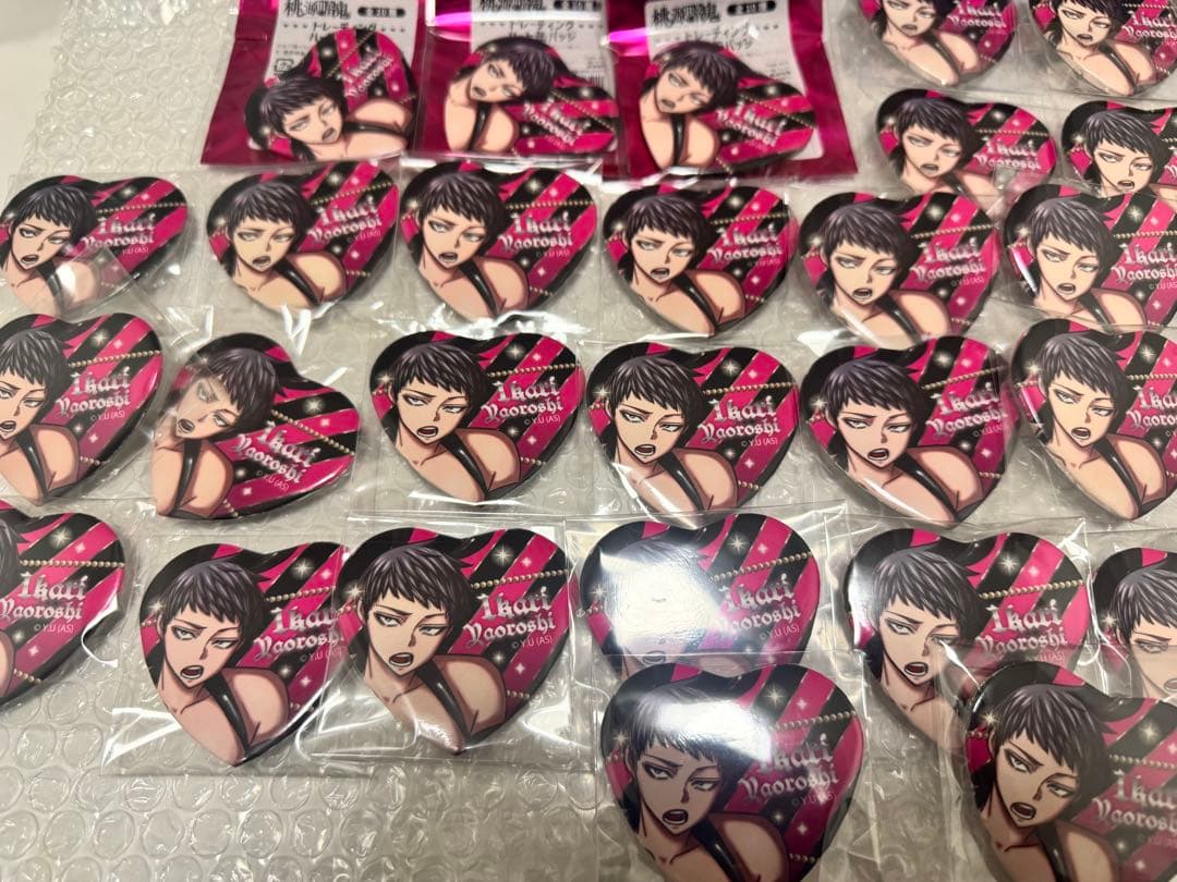 桃源暗鬼 矢颪 碇 未使用 新品 バニー 缶バッジ マズル 45点 ハート缶