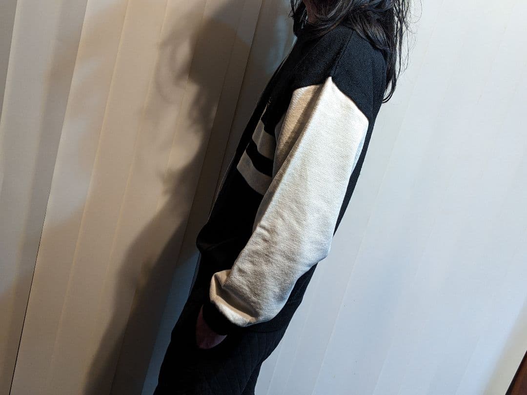 マンシングウェア　プルオーバー　ウール　ニット　ゴルフ　セーター　黒　トレーナー