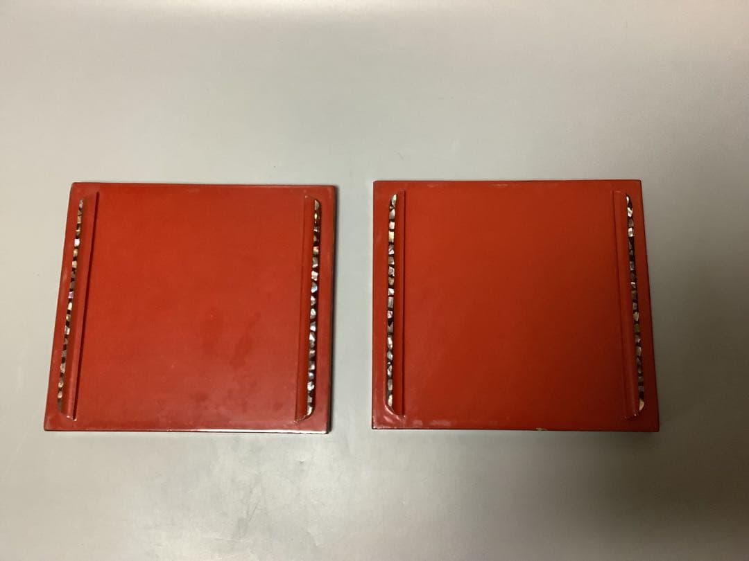 螺鈿　青貝　重箱　五段重　替え蓋付き