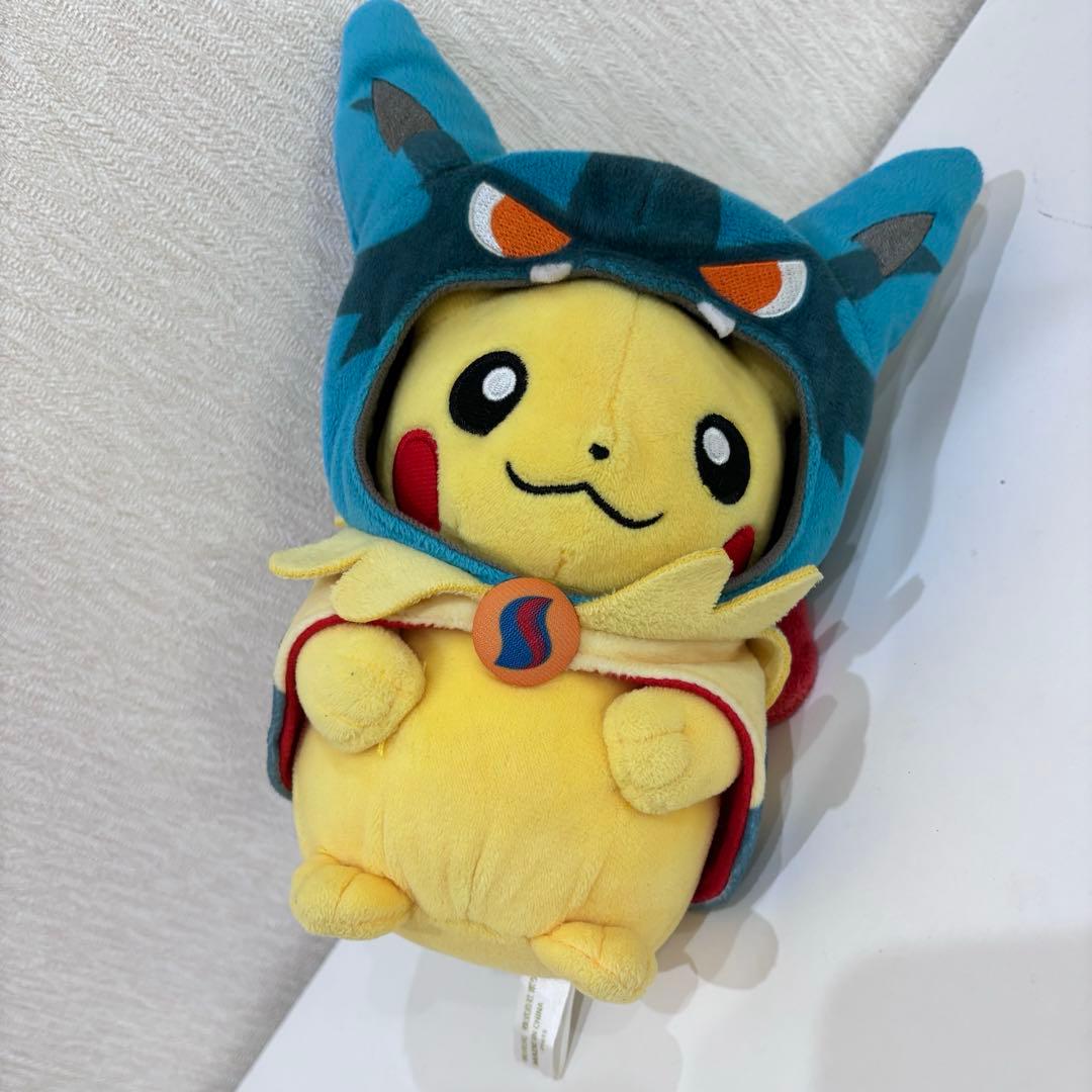 希少　ポケモンセンター　ピカチュウ　メガルカリオ　ぬいぐるみ　公式