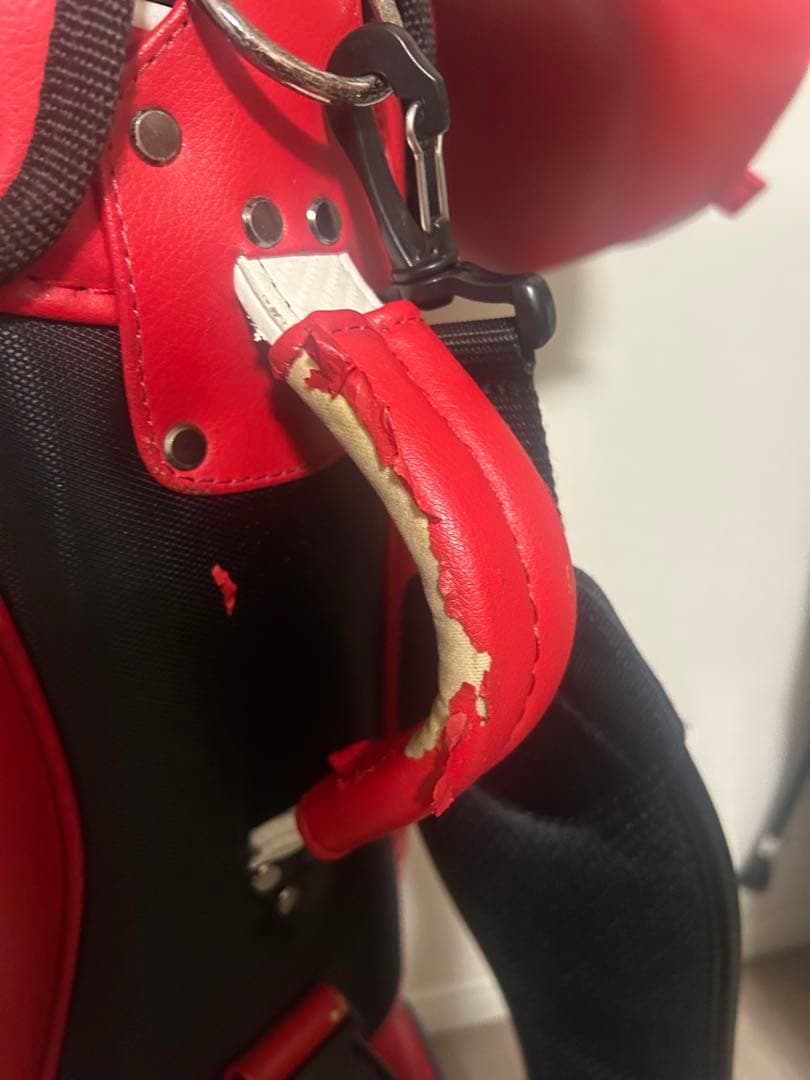 PING ゴルフバッグ レッド