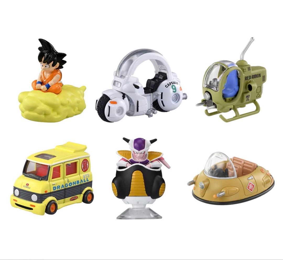 【未開封】ドラゴンボール ミニカーセット 6種