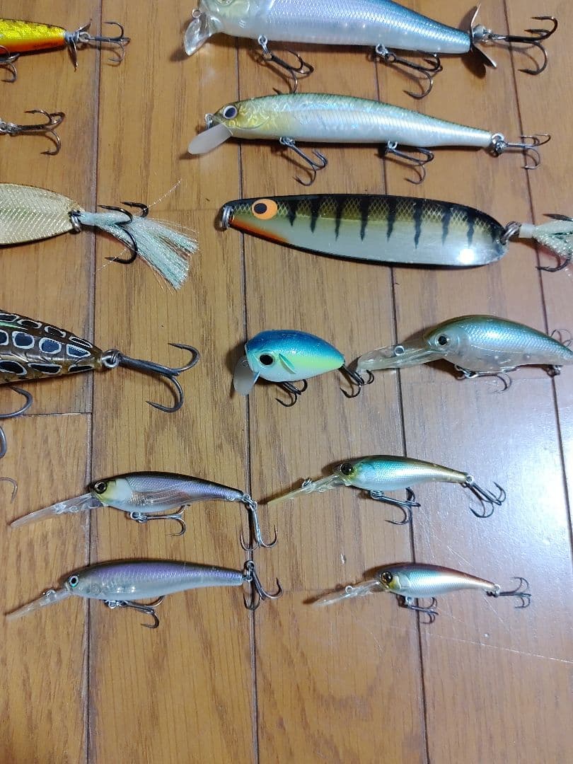 【限定値下】バス釣り引退セット　ハードルアー18個 まとめ売り　ノリーズ、デプス