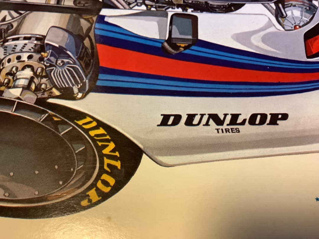 タミヤ　1/12　ポルシェ935ターボ　マルティニ　ダンロップタイヤ刻印