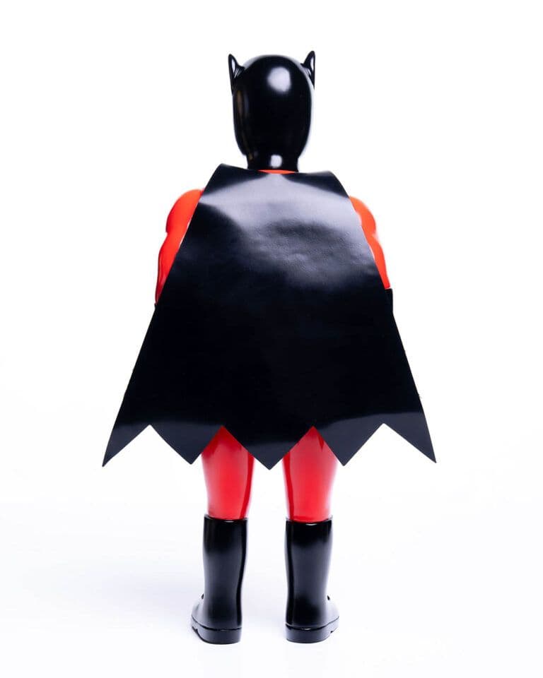 新品　バットマン スタンダードソフビ　 赤　 29cm　パチ　スペースフライマン