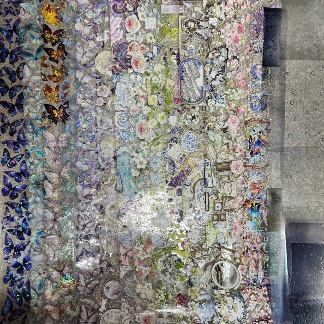 海外マステ 装飾 人物 背景 AI 色々 まとめ売りセット おまけ付き