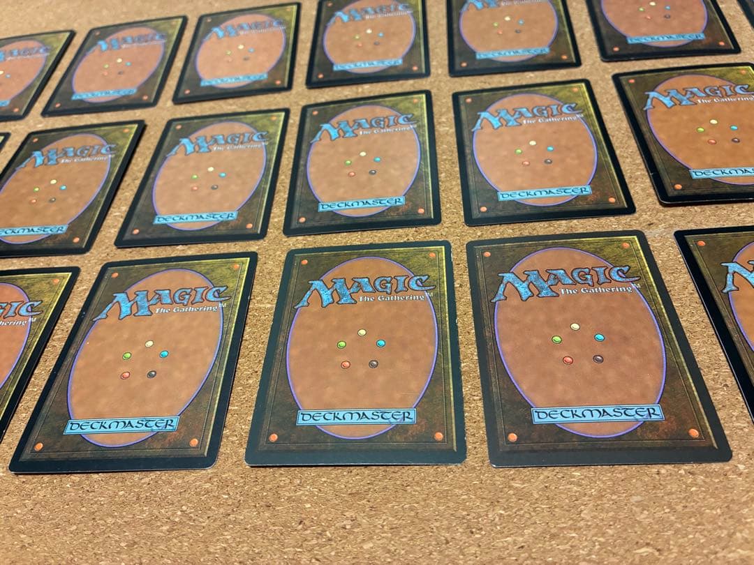 mtg ギャザ21枚セット/鉄びし、赤霊破、水流破、動く死体など　レア(R)多め