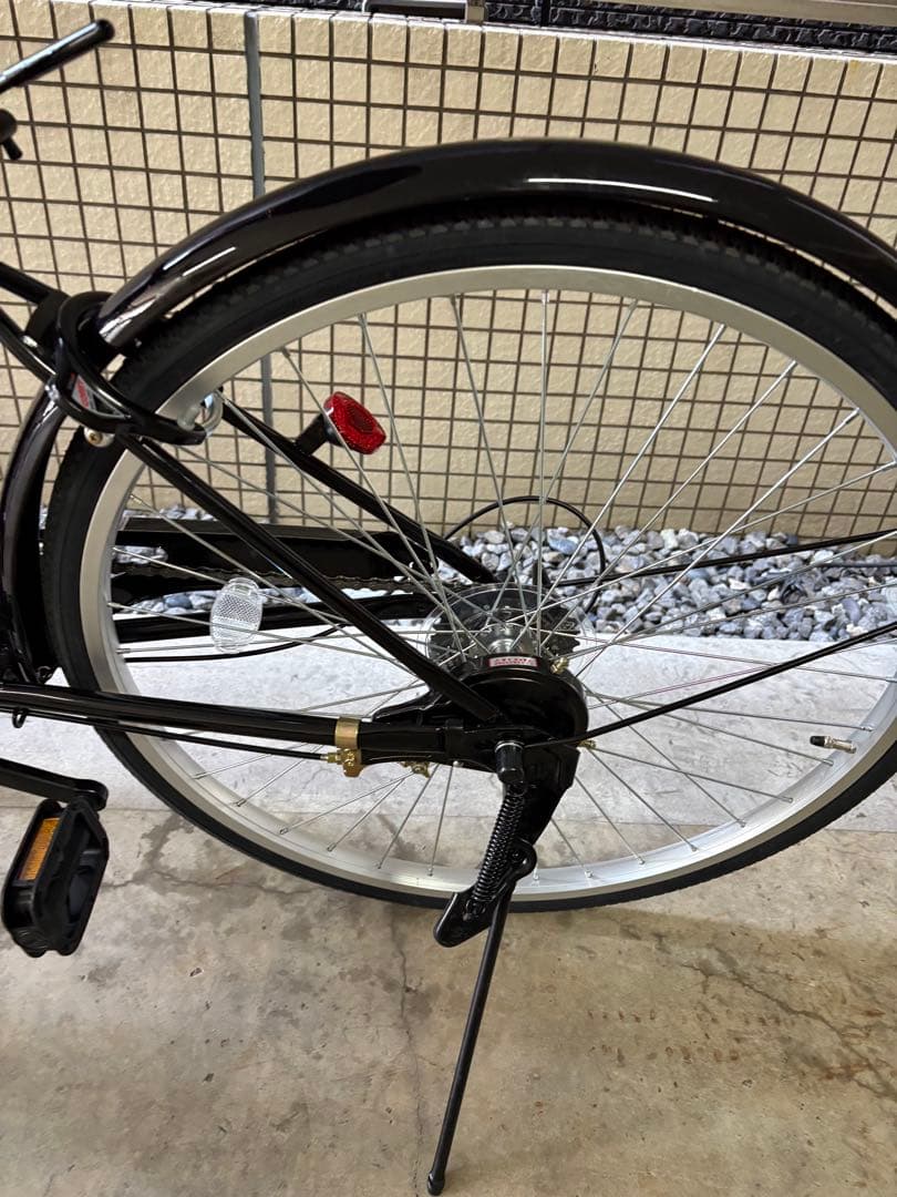 LUEELA シティサイクル ブラック