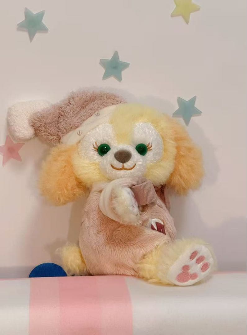 お顔厳選　上海ディズニー　リラックス　クッキーアンカーテンホルダー1864