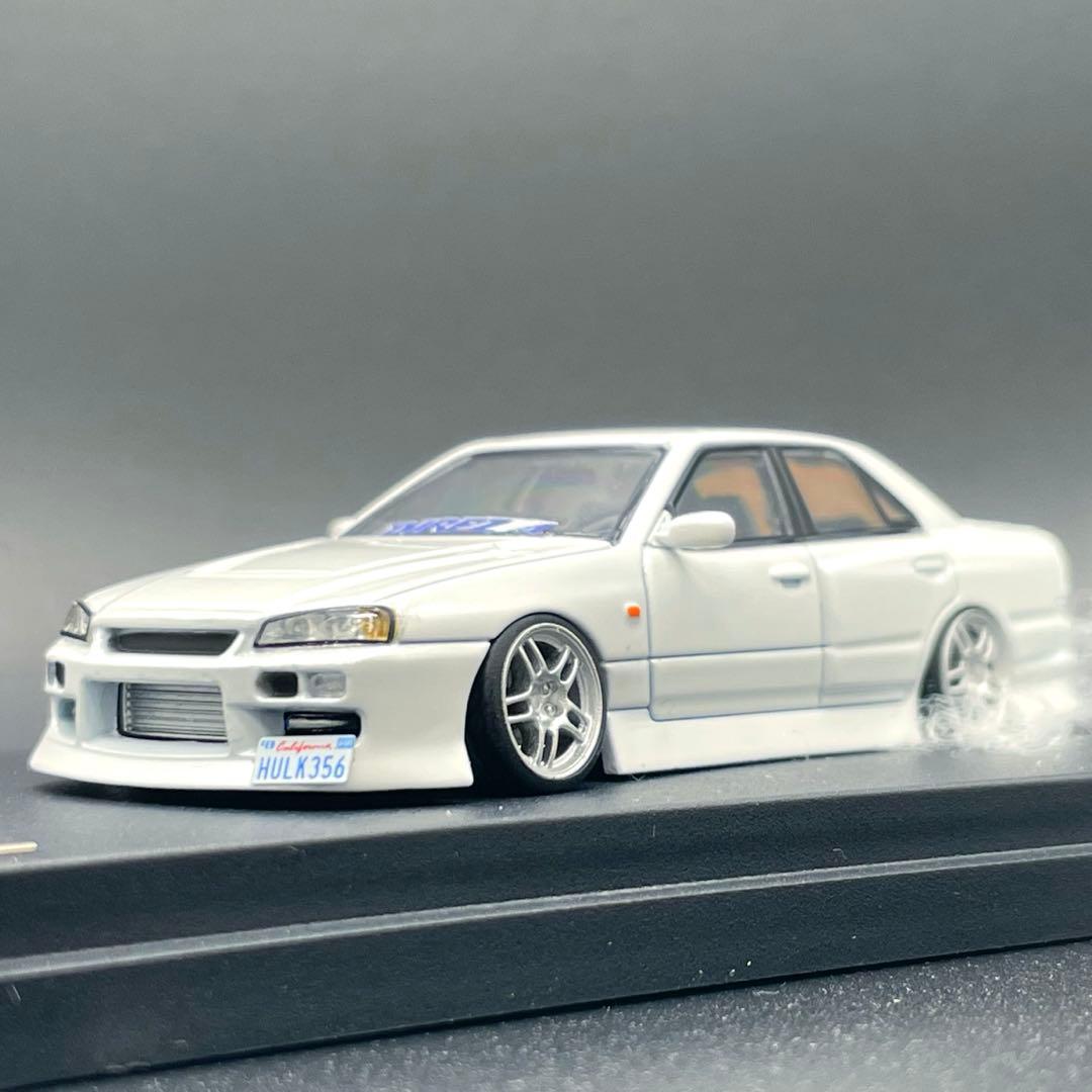 1/64 URAS ER34 Skyline 25GT-t 限定499台