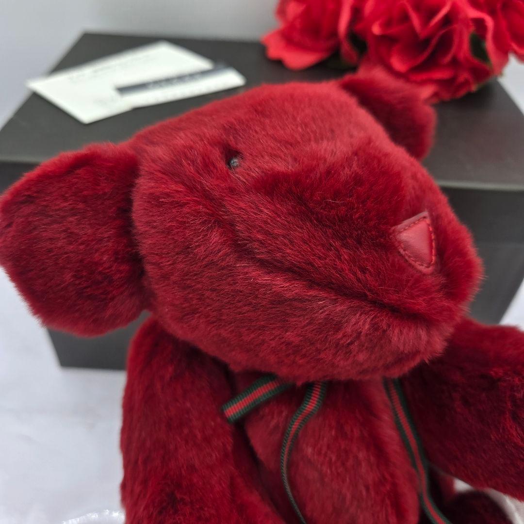 【希少】 GUCCI グッチ テディベア ファー ぬいぐるみ クマ くま