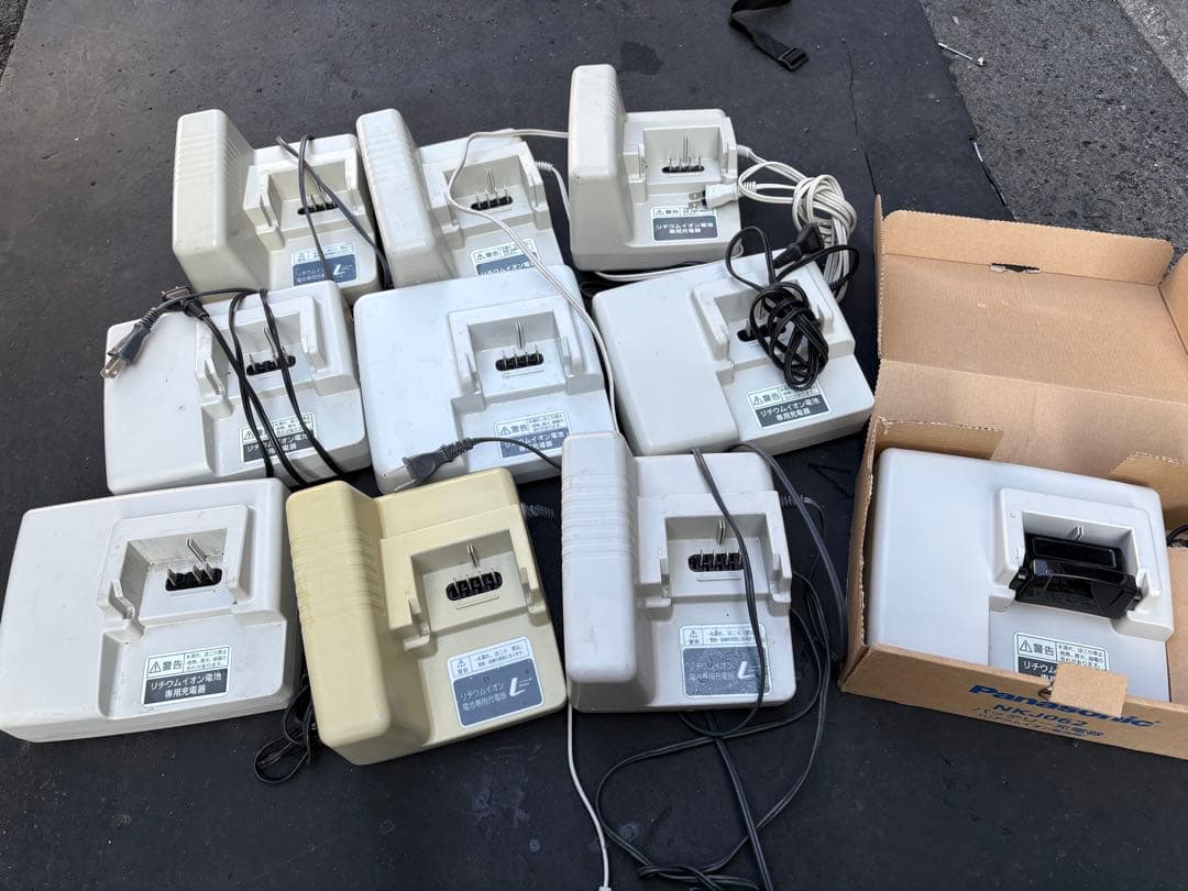 電動自転車用Panasonic充電器 10個セット