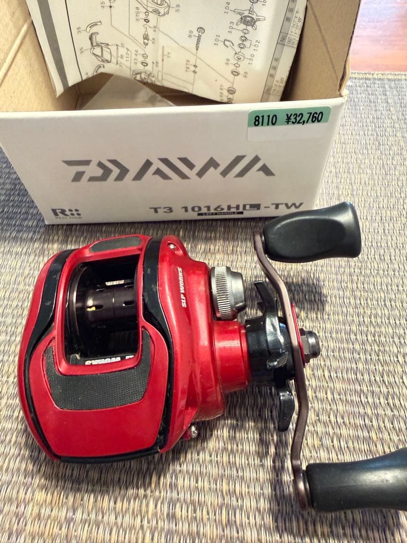 DAIWA T3 1016H-TW ベイトリール