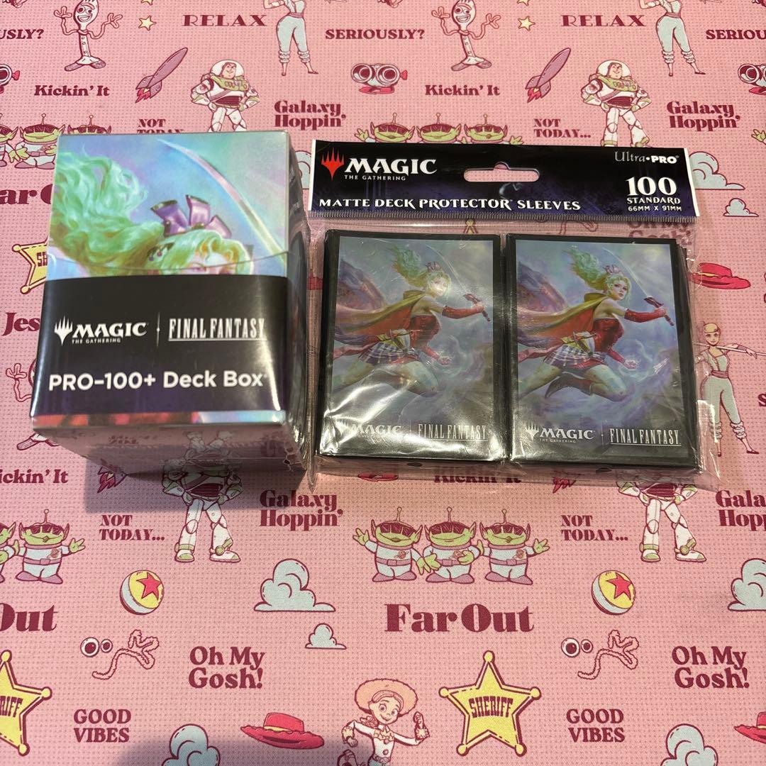 MTG【魔導の力を持つ少女、ティナ】デッキボックス+スリーブセット　@めろん