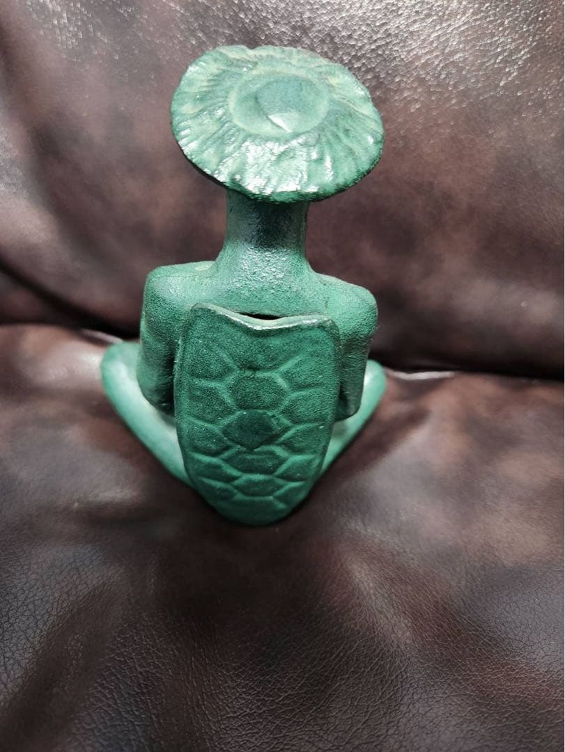 美品！カッパ 河童 オブジェ 置物 骨董品