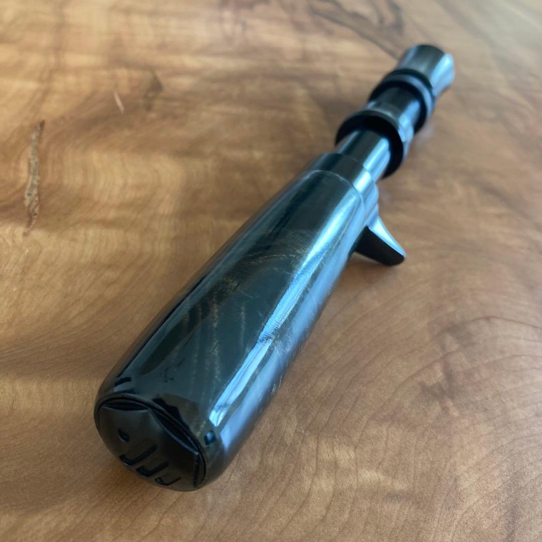 ベイトモデル ロッドビルディング 天然木ガングリップ ストレート フェルール付属