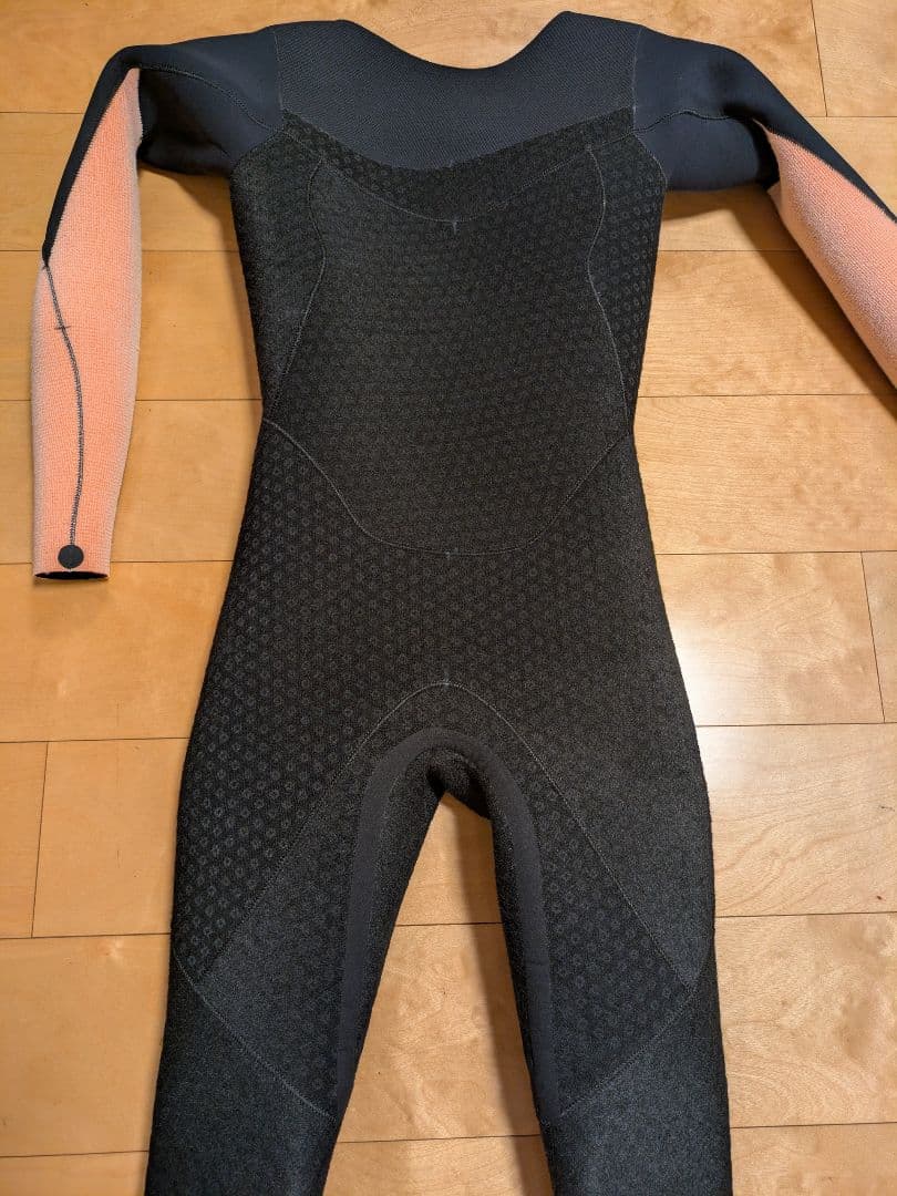 ビラボンウエットスーツ5/3mm セミドライフルスーツ ロングチェストジップ