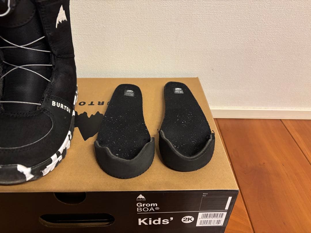 BURTON Grom BOA kids 2K 20.5cm キッズ 2ヶ月使用