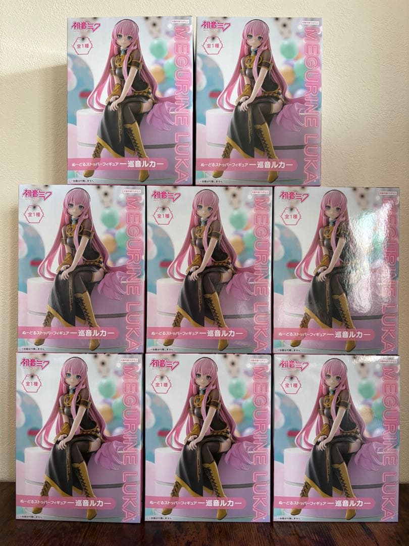 初音ミク ぬーどるストッパーフィギュア 巡音ルカ 8体セット