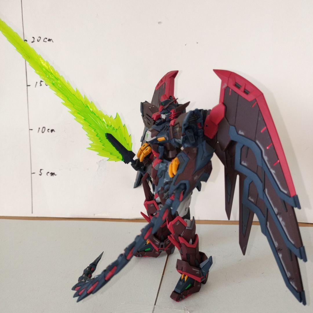 カ*可様 RG 1/144 ガンダムエピオン 塗装完成品 ガンプラ 可変 九龍