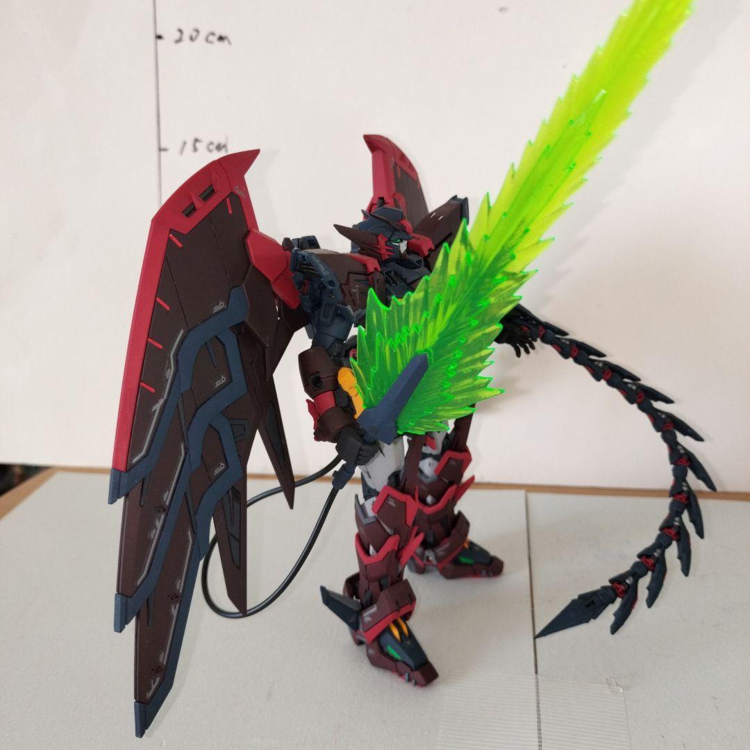カ*可様 RG 1/144 ガンダムエピオン 塗装完成品 ガンプラ 可変 九龍