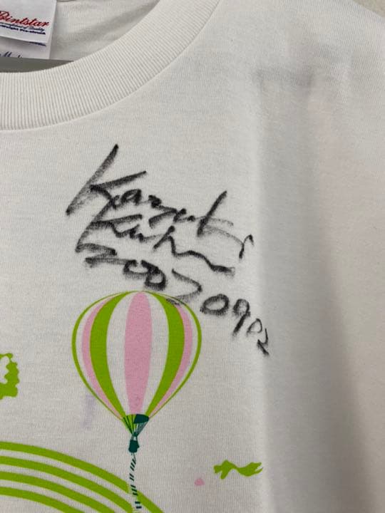 The Birthday 直筆サイン入り Tシャツ サイズM チバユウスケ