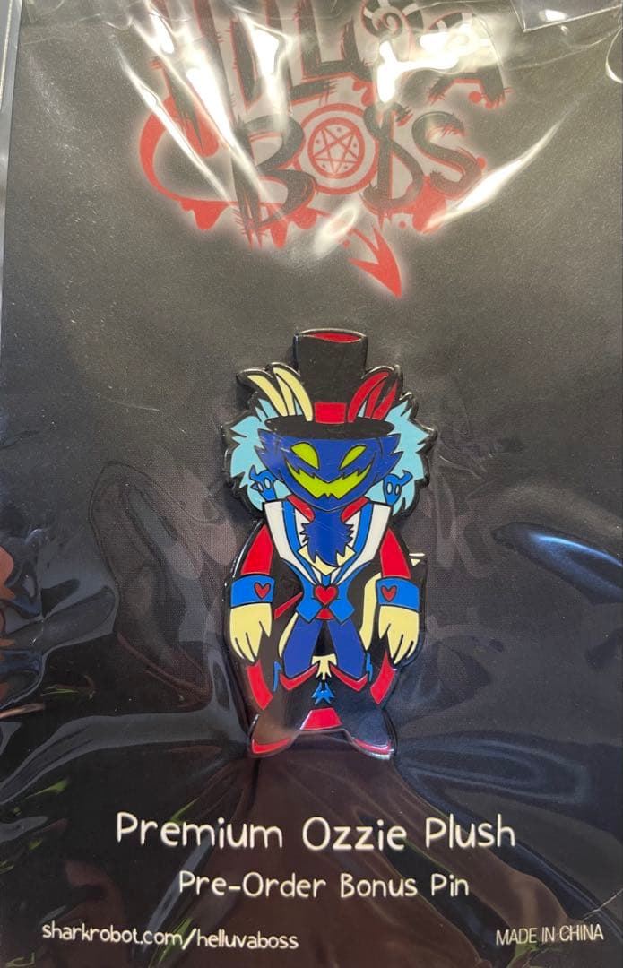 ヘルヴァボス フィッザローリィ アスモディアス ぬいぐるみ ピンズ セット