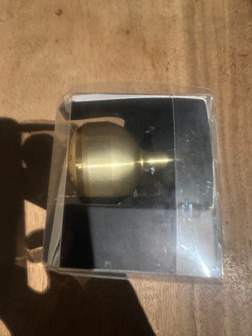 SHIMANO 夢屋　パワーバランスハンドル 65mm アルミゴールド