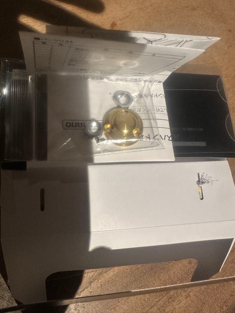 SHIMANO 夢屋　パワーバランスハンドル 65mm アルミゴールド