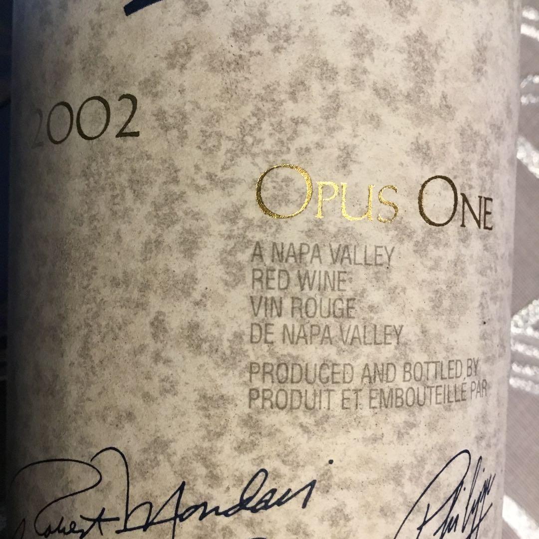 オーパス・ワン Opus One 2002年 750ml