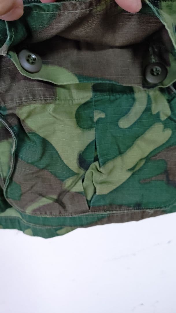 米軍 ベトナム戦争 ERDLグリーンリーフ迷彩ジャケット サイズS-R
