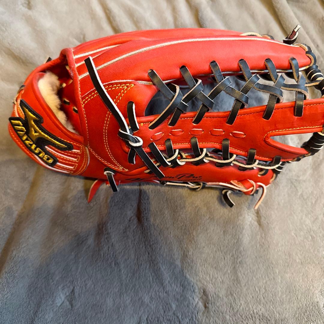 ミズノプロ　白球魂X野球小僧 硬式外野手用オーダーグラブ　高橋由伸モデル