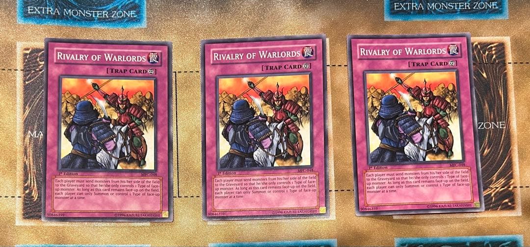 遊戯王 群雄割拠 アジア版 3枚セット