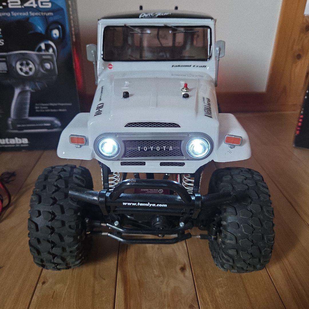 タミヤ CR-01 トヨタ ランクル40 フルセット　中古