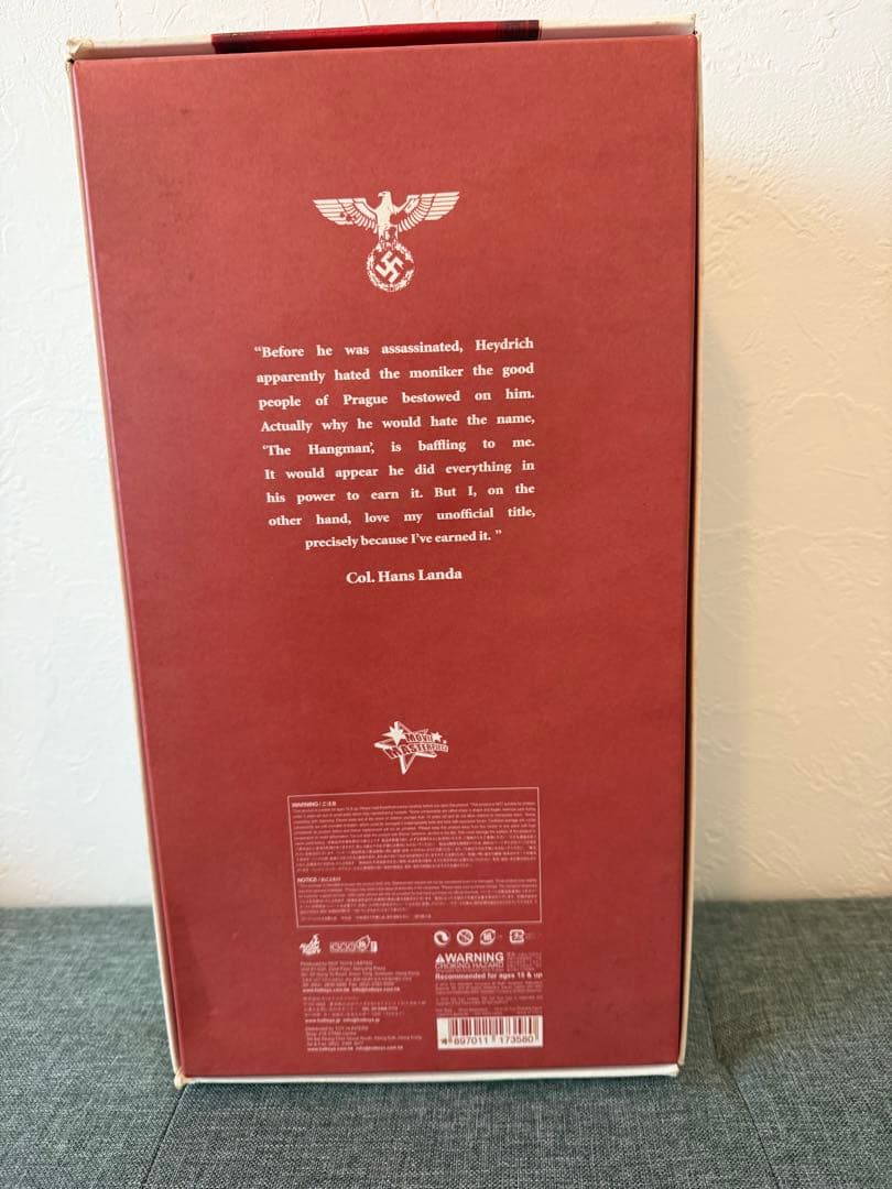 ホットトイズ　ハンス・ランダ大佐　1/6フィギュア【中古・難あり】