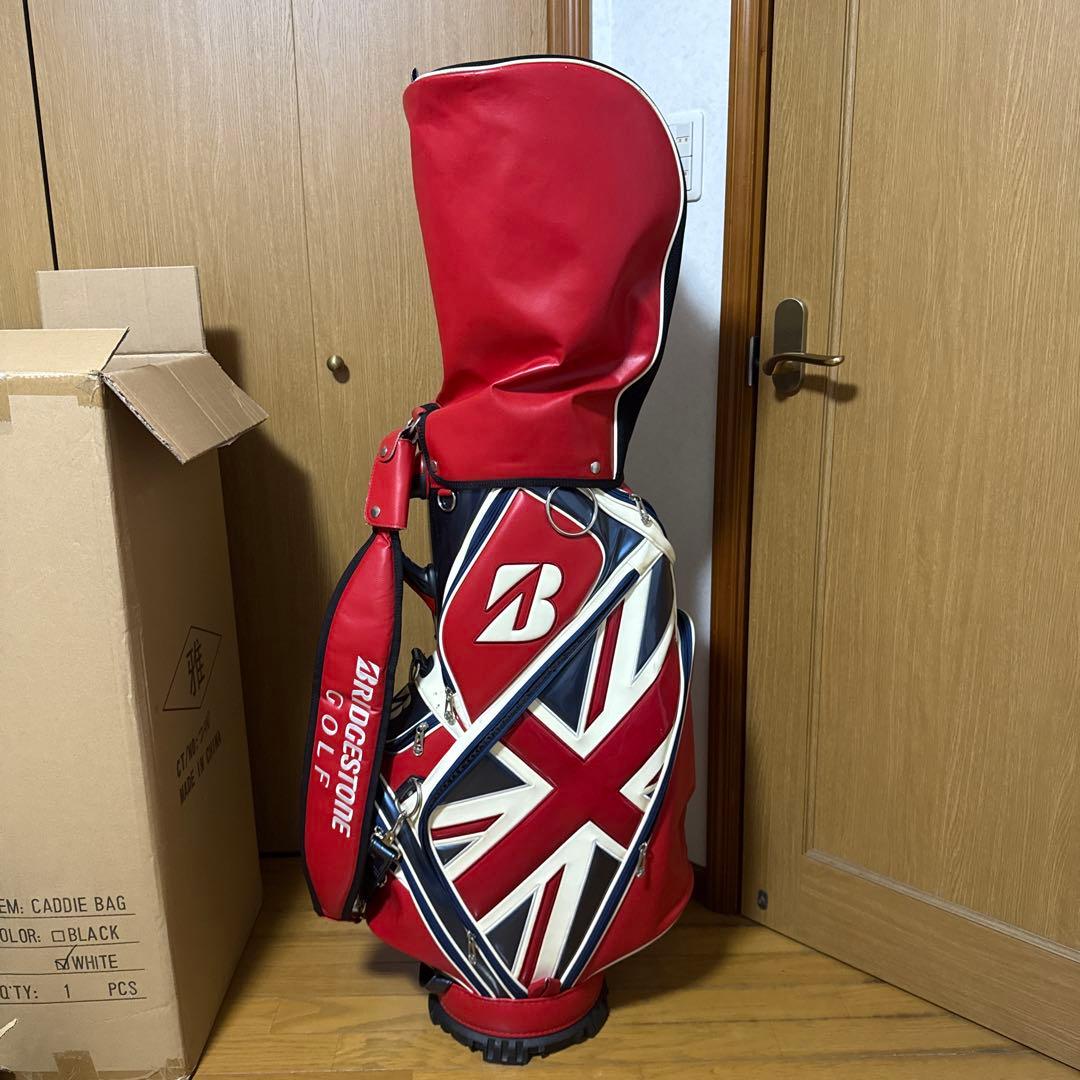 ブリヂストン ゴルフバッグ キャディバッグ ユニオンジャック