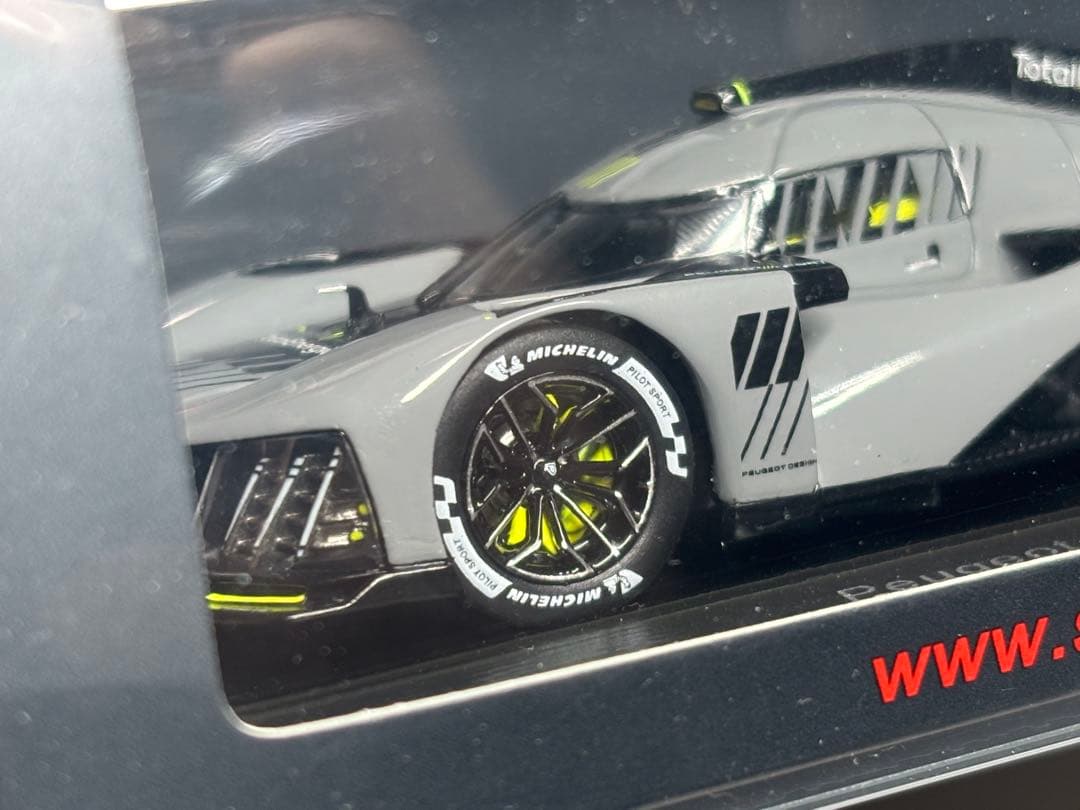 ミニカー Peugeot 9X8 Hypercar (1/43), spark