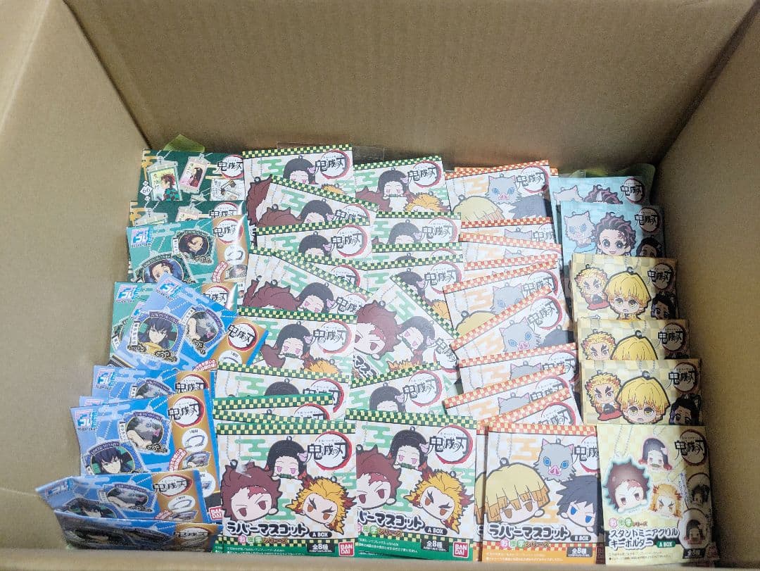 値下げ♪未使用のみ♪鬼滅の刃グッズ大量まとめ売り ちょこのっこ アクスタ他