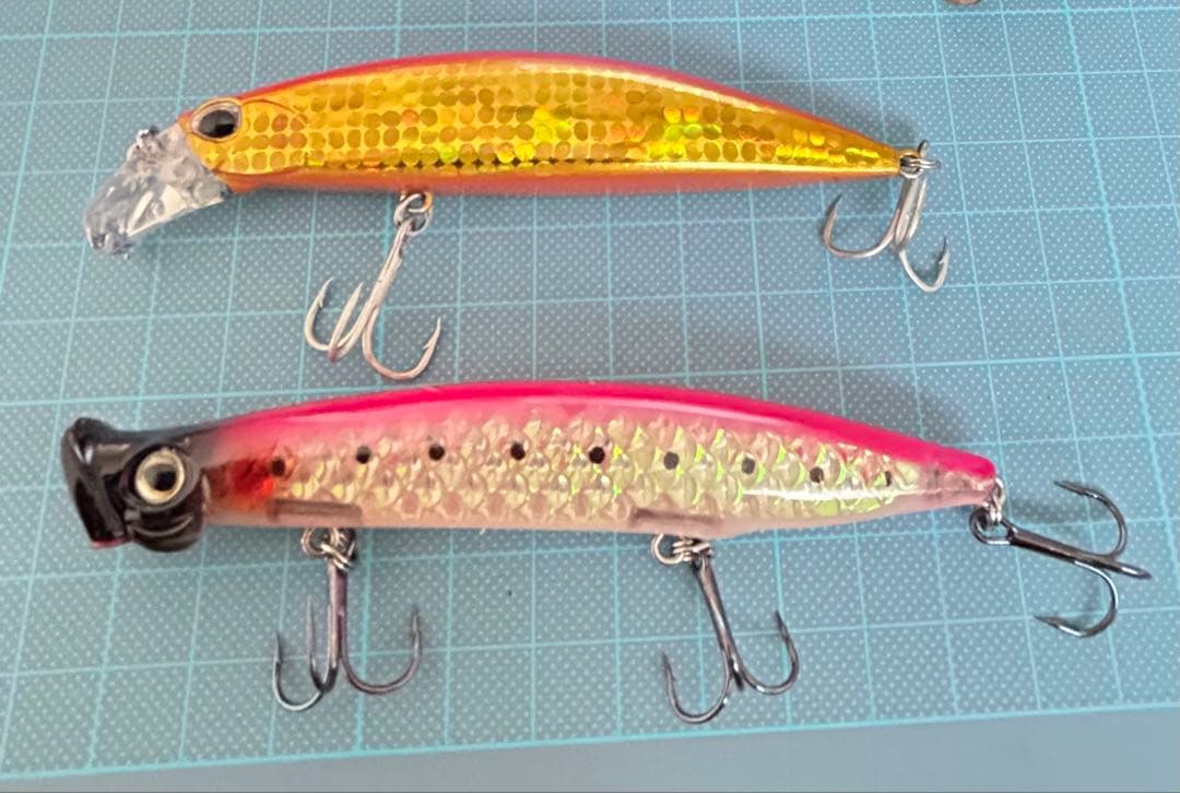 SMITHスミスキャタピー、JACKALL ジャッカル　マイクロ、ポンパドール鯰