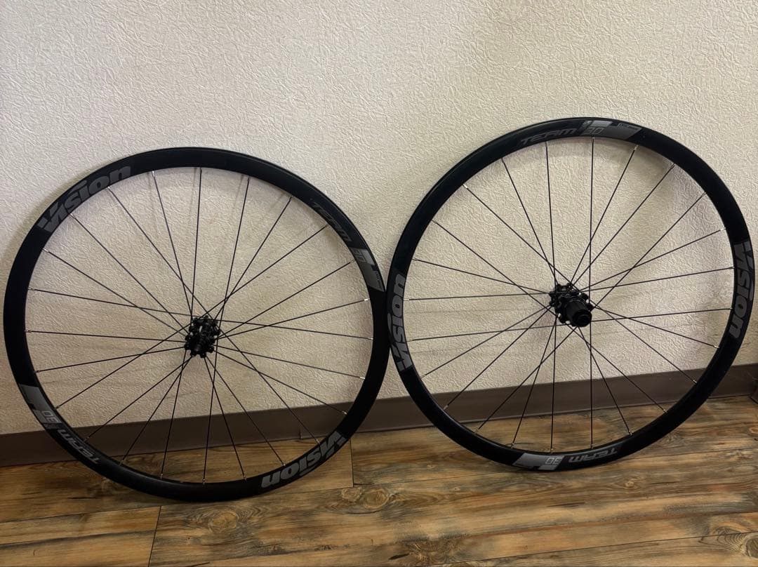 Vision TEAM 30 ディスクブレーキ用完組ホイールセット