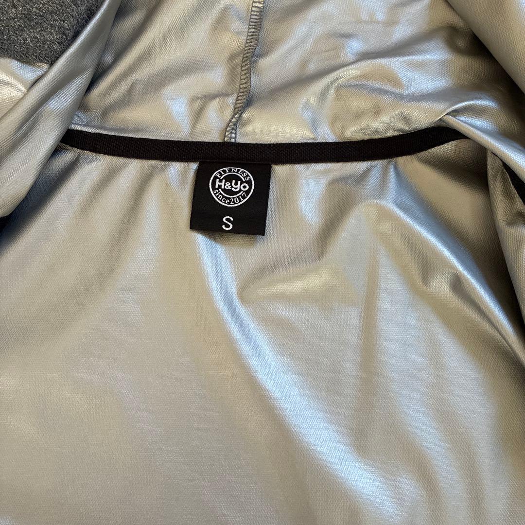 H&Yo フード付きサウナスーツ上下セット