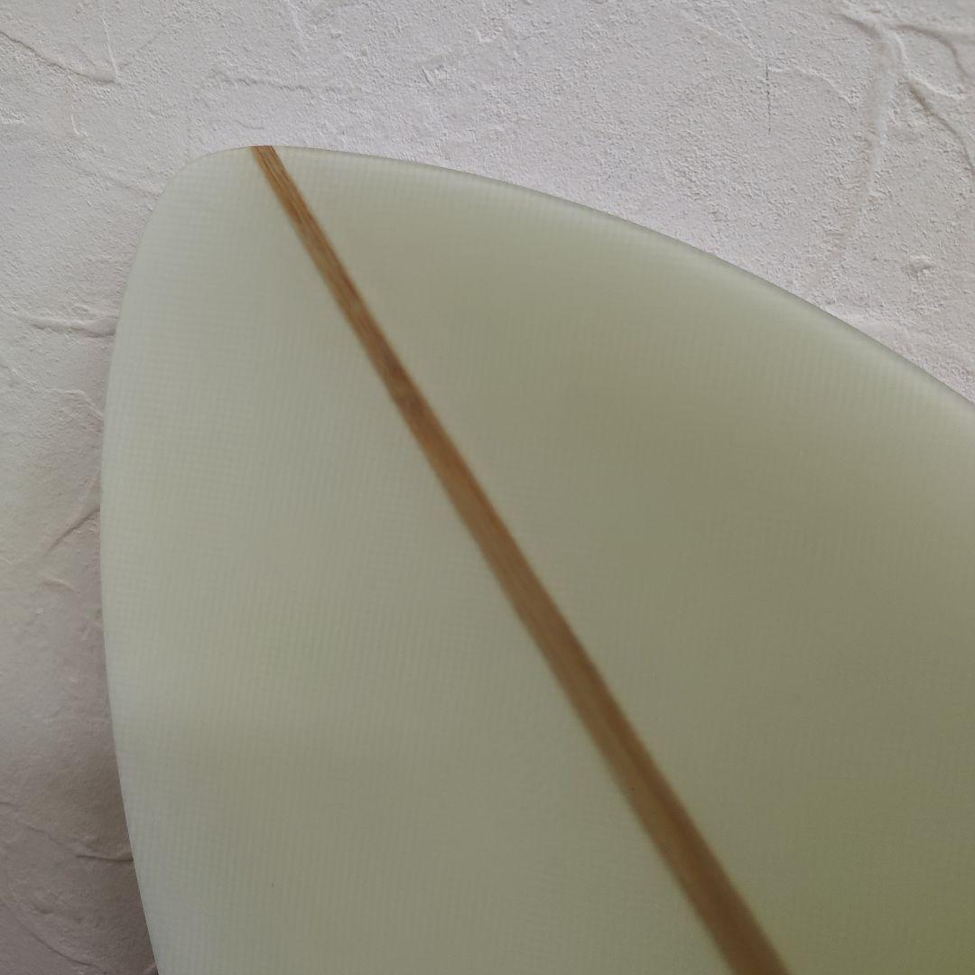 8インチ ハーフムーン センターフィン ロングボード シングルフィン ログ