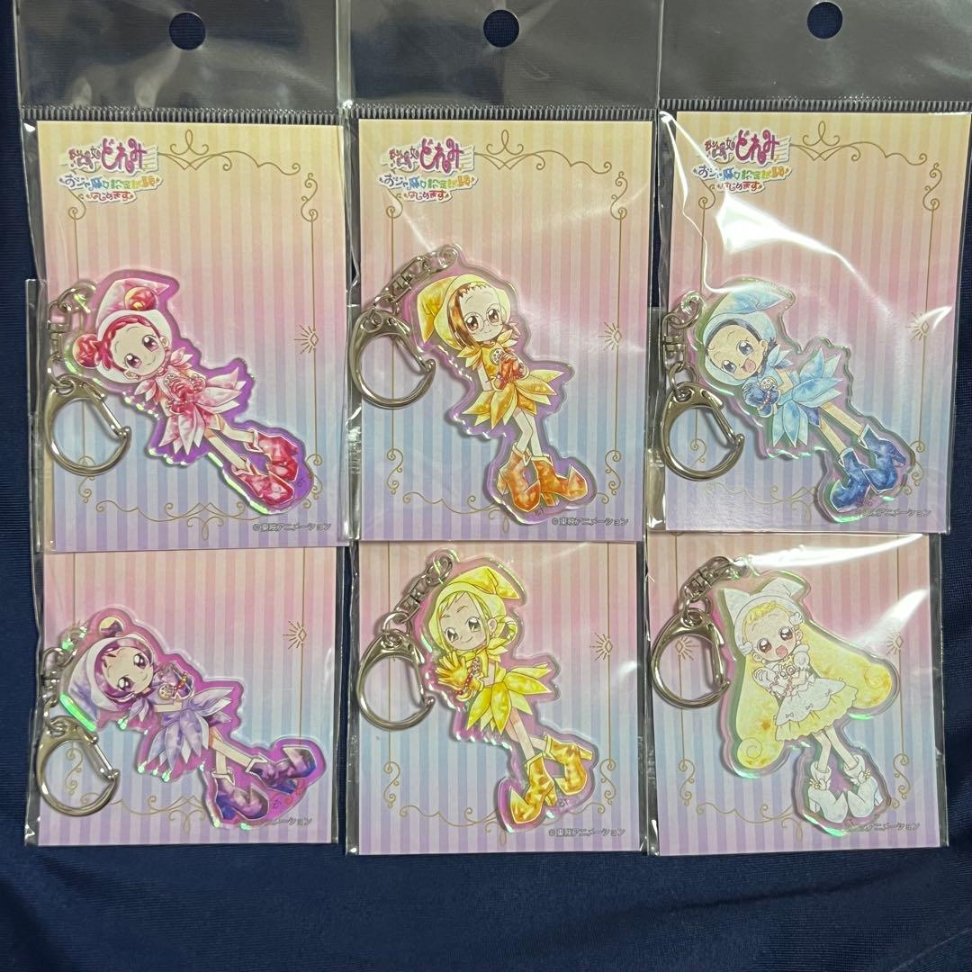 おジャ魔女どれみ　オーロラアクリルキーホルダー　6種セット