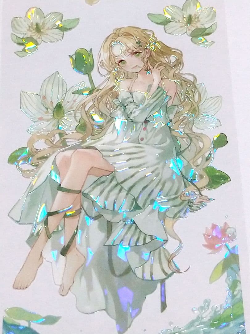 J661＃花期如约(贝壳光)studiovi切り売り海外人物マステ女の子