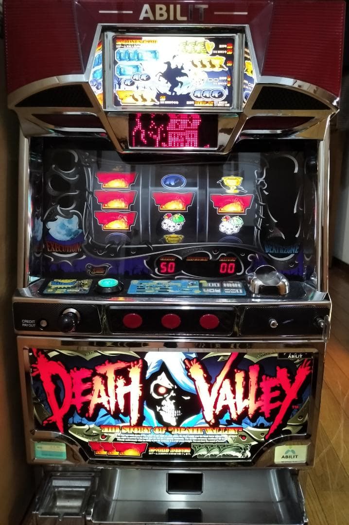【パチスロ実機】アビリット★デスバレー【不要機付】４号機・希少台・人気台