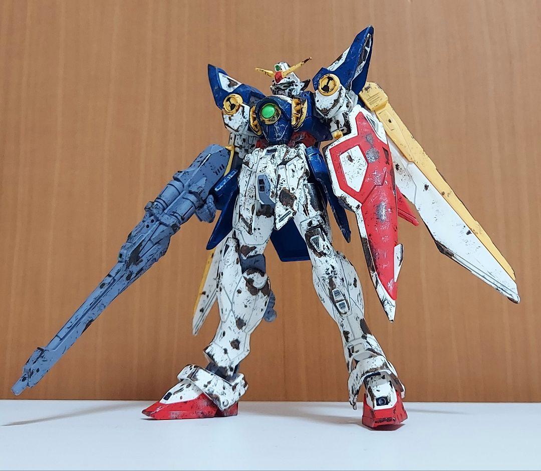 ガンプラ HG RG 塗装済完成品 ガンダムウイング 6体セット まとめ売り