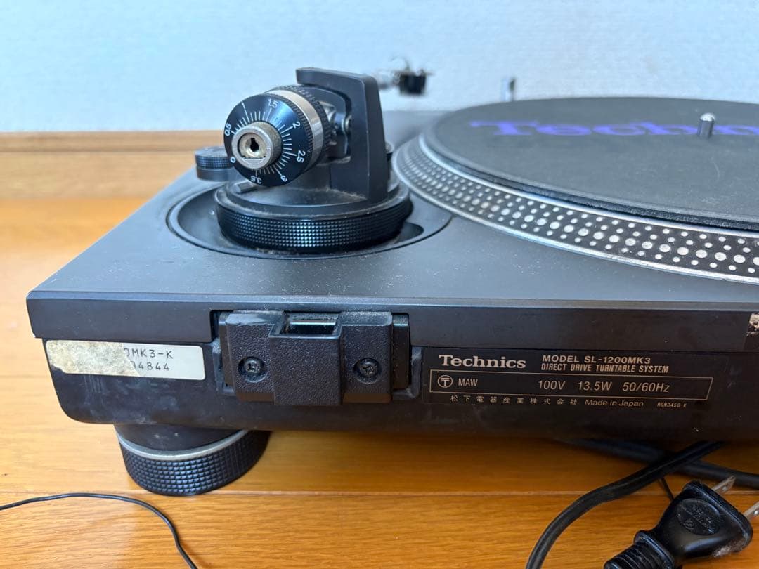 テクニクスTechnics SL-12000MK3 ターンテーブル （2台セット